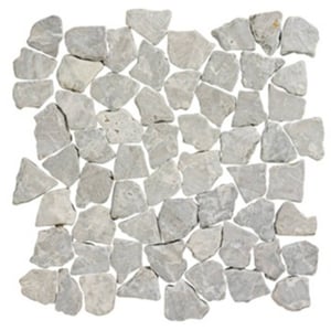 Vloertegel Terre d'Azur Stone Palladiana 30x30x1,2 cm Perla Grey 1M2