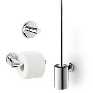 ZACK Scala toilet accessoireset 3-in-1 RVS glans