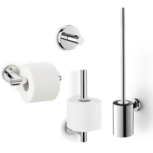 ZACK Scala toilet accessoireset 4-in-1 RVS glans