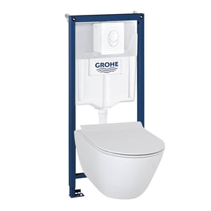 Ben Segno Free Flush Xtra Glaze / Rapid SL Complete toiletset
