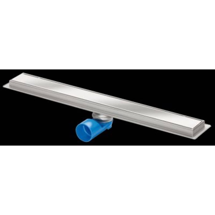 Van Den Berg Premium Line douchegoot 90cm met zijuitlaat gesloten