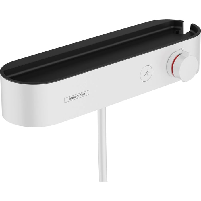 Hansgrohe ShowerTablet Select 400 douche thermostaatkraan mat wit
