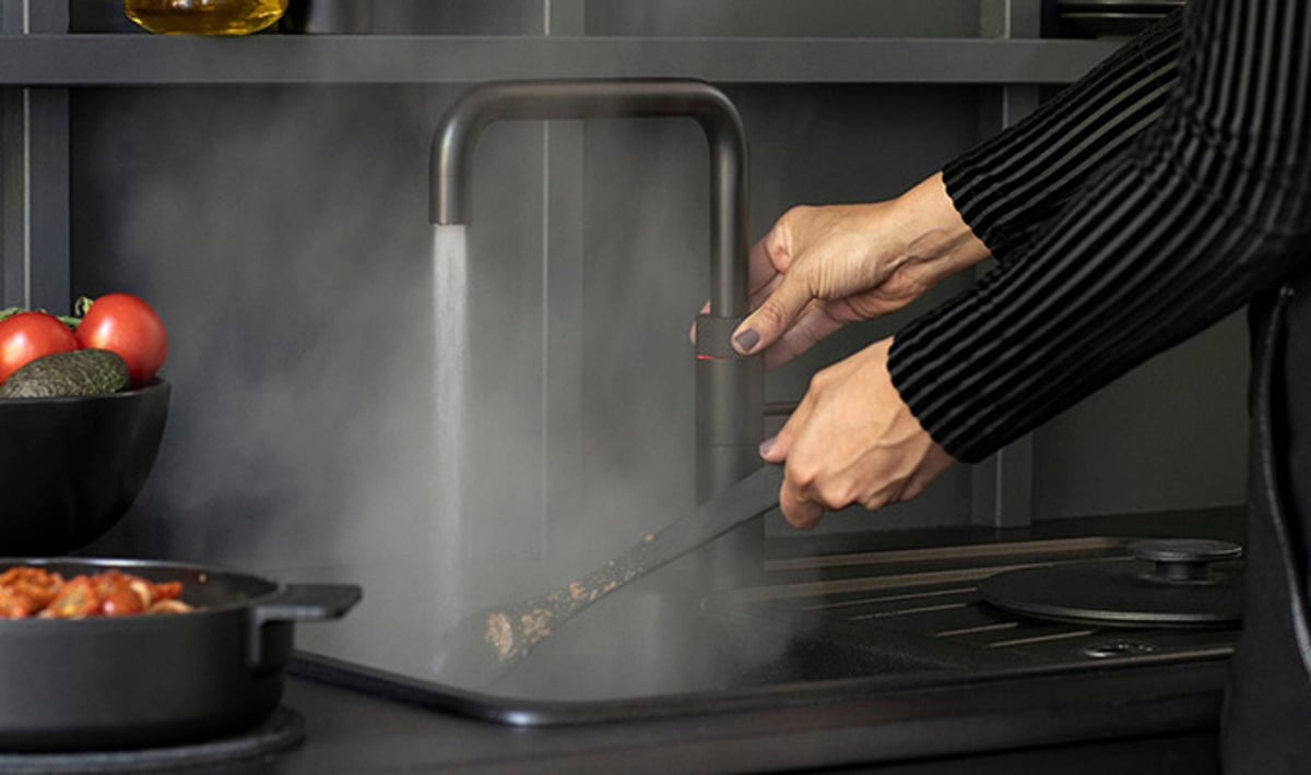 quooker fusion zwart vierkant