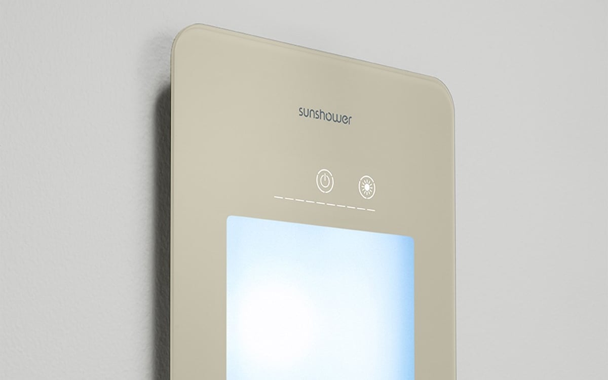 sunshower round sand white UV