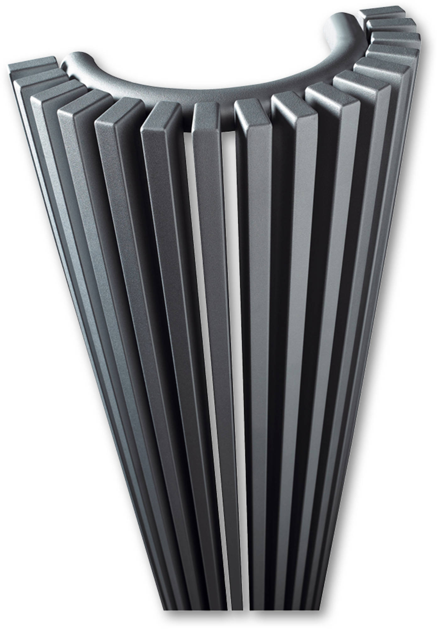 Vasco Zana Halfrond ZV-O designradiator half rond 2094W 47,3x180cm