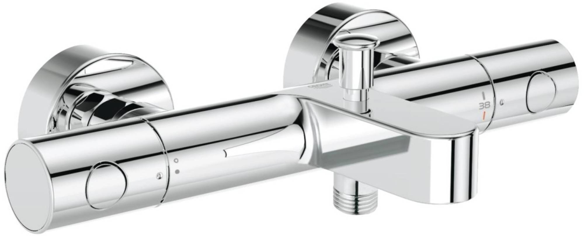 Grohe Grohtherm-1000 Cosmopolitan M badthermostaat Chroom -