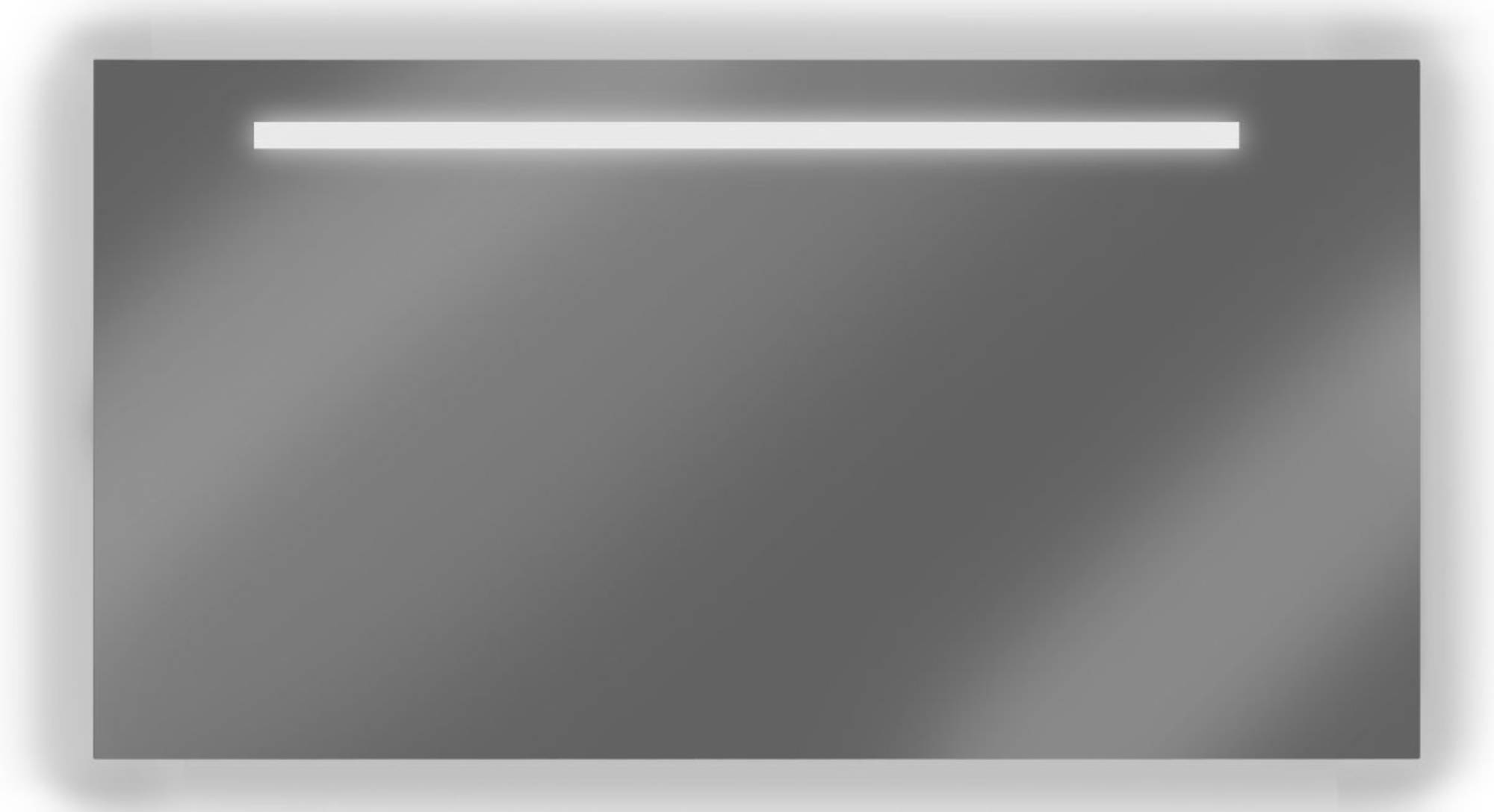 Lijm Stewart Island Hobart Looox X-Line spiegel 140x70 cm. led verlichting met anticondens - Saniweb.nl