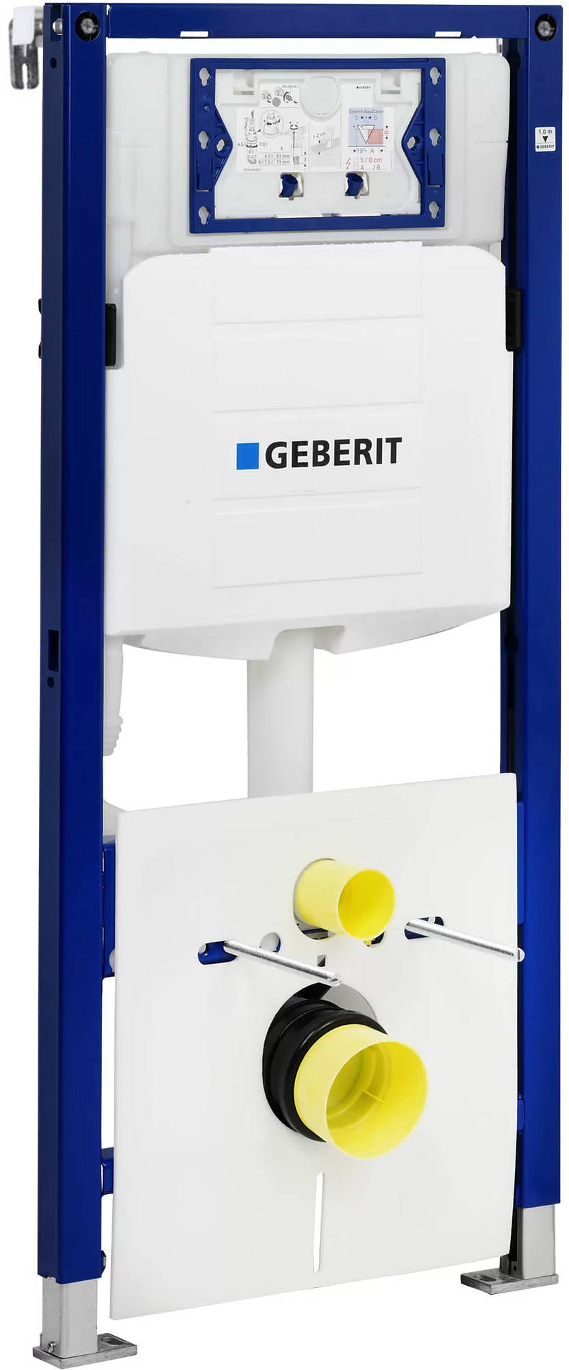 Zweet Dokter mobiel Geberit Duofix wc-element met Sigma UP320 inbouwreservoir 12cm met  wandanker en isolatiemat - Saniweb.nl