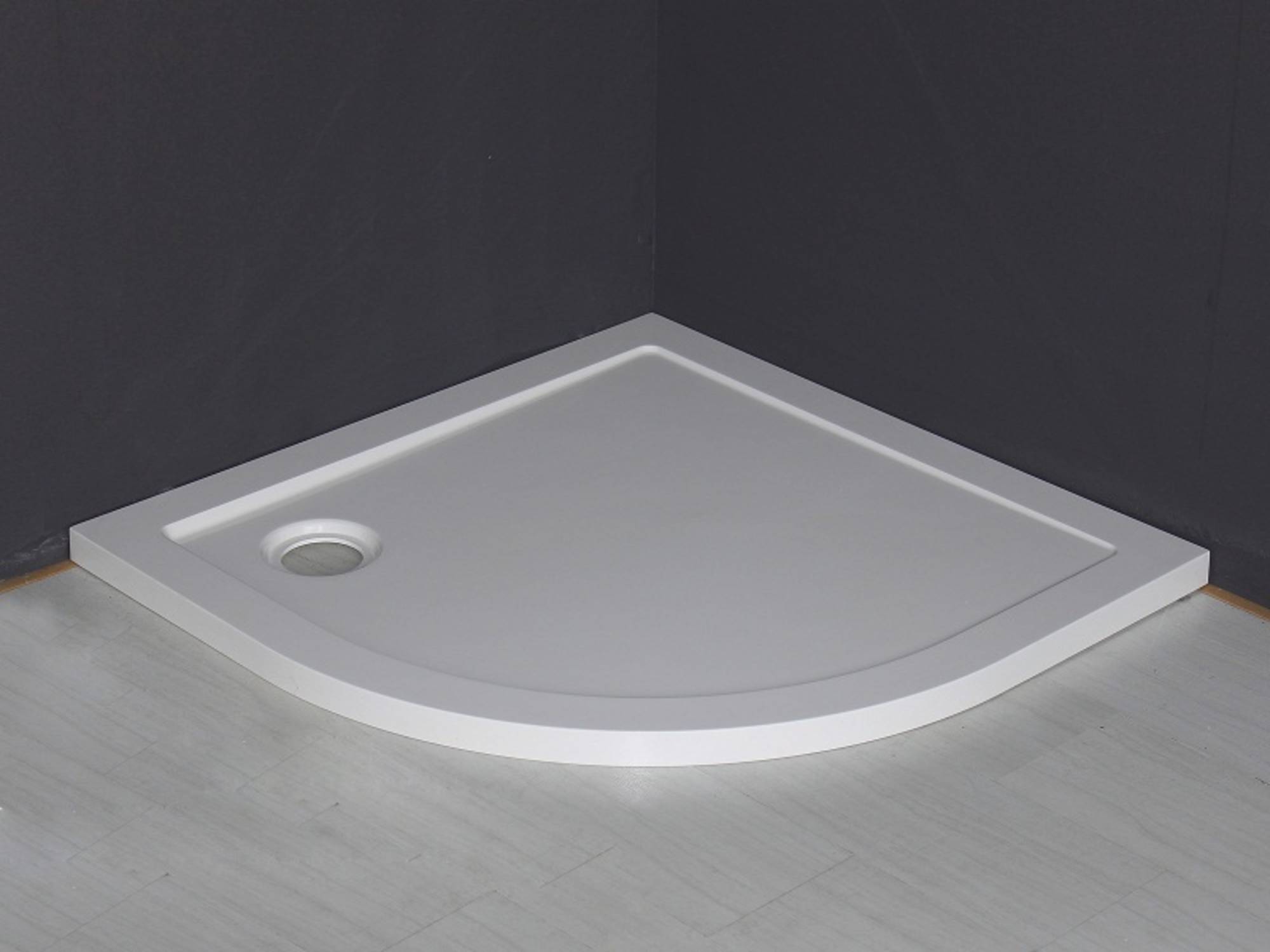SaquDesignCollectiondouchebakkwartrond90x90x4wit