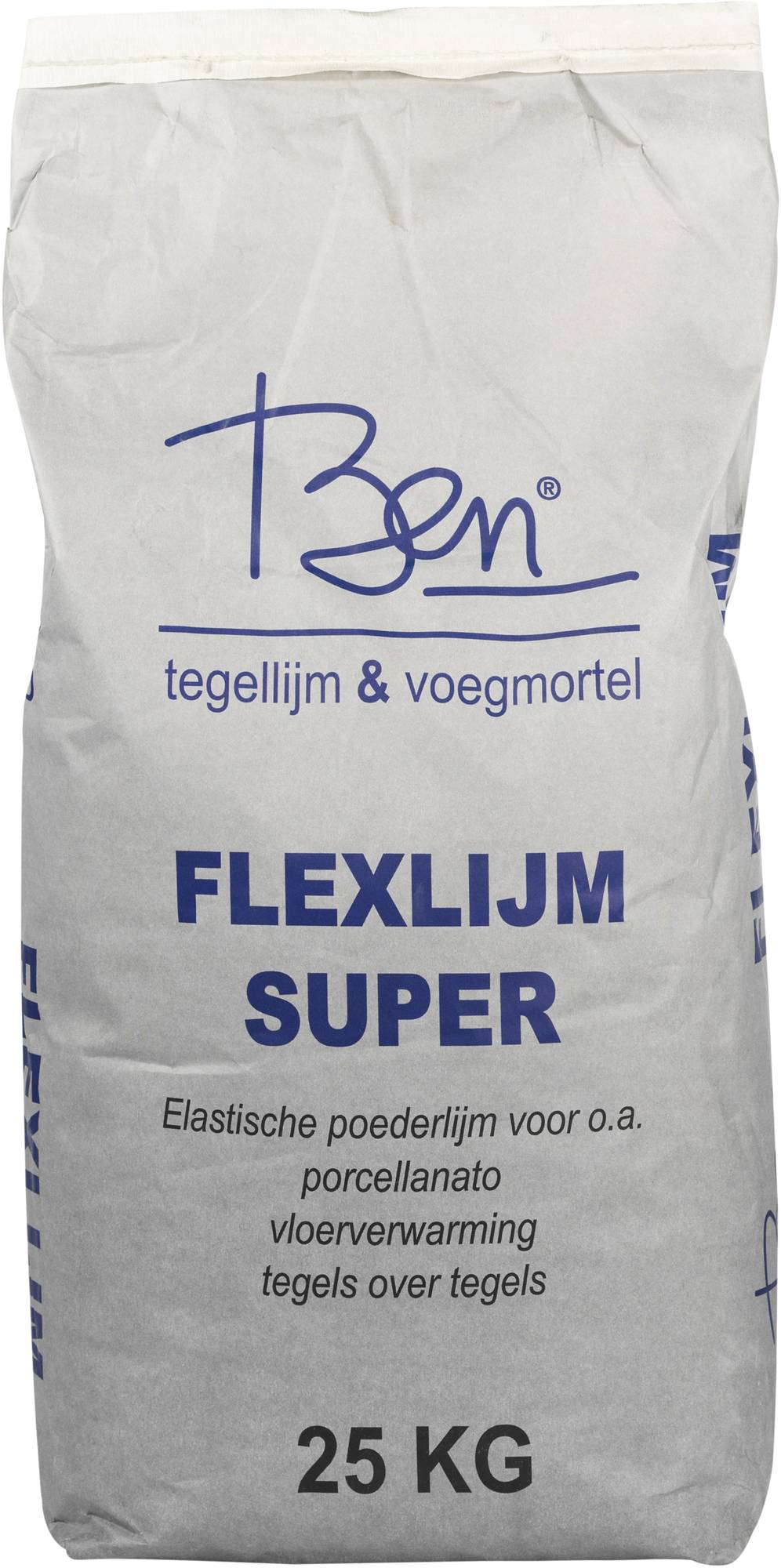 Flexlijm Super wand en vloer 25kg Grijs - Saniweb.nl