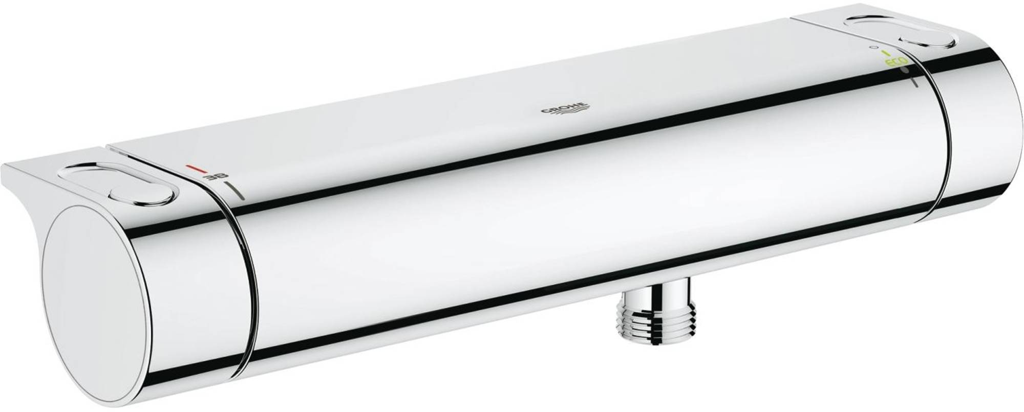 Grohe Grohtherm 2000 New douche thermostaatkraan zonder koppelingen 12cm chroom Saniweb.nl