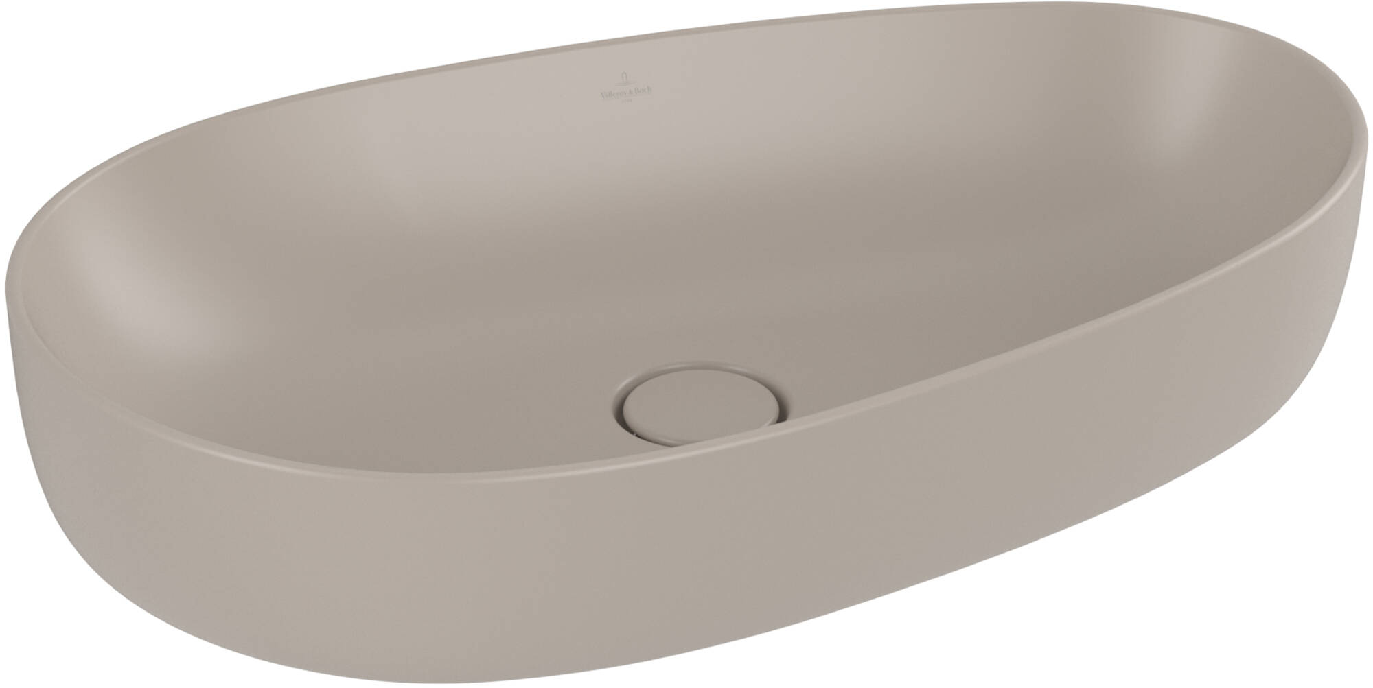 Villeroy & Boch Antao Opbouwkom 65x40x14,6 cm Almond CeramicPlus