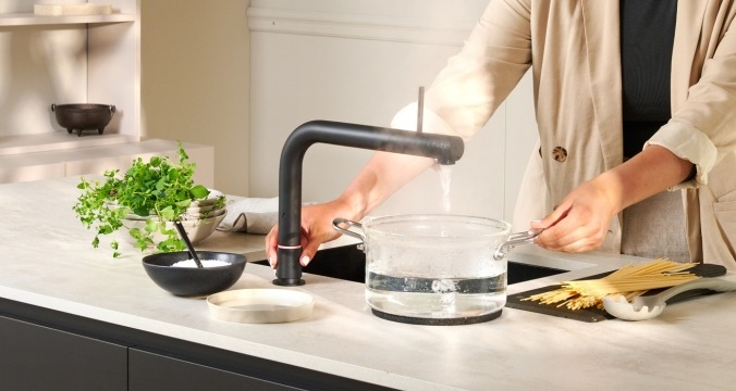 Veilig kokend water met een Quooker