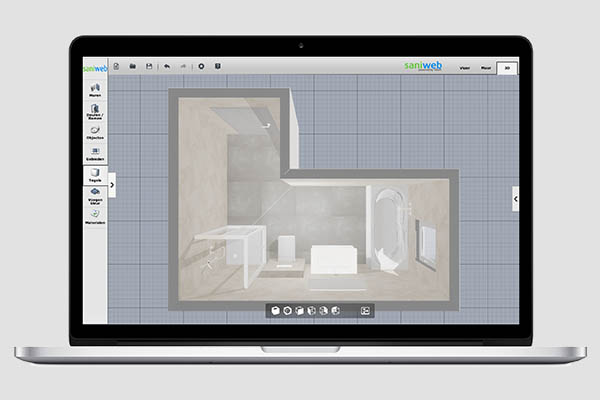 Badkamer 3D ontwerptool - Saniweb.nl Badkamer 3D ontwerptool - Saniweb.nl